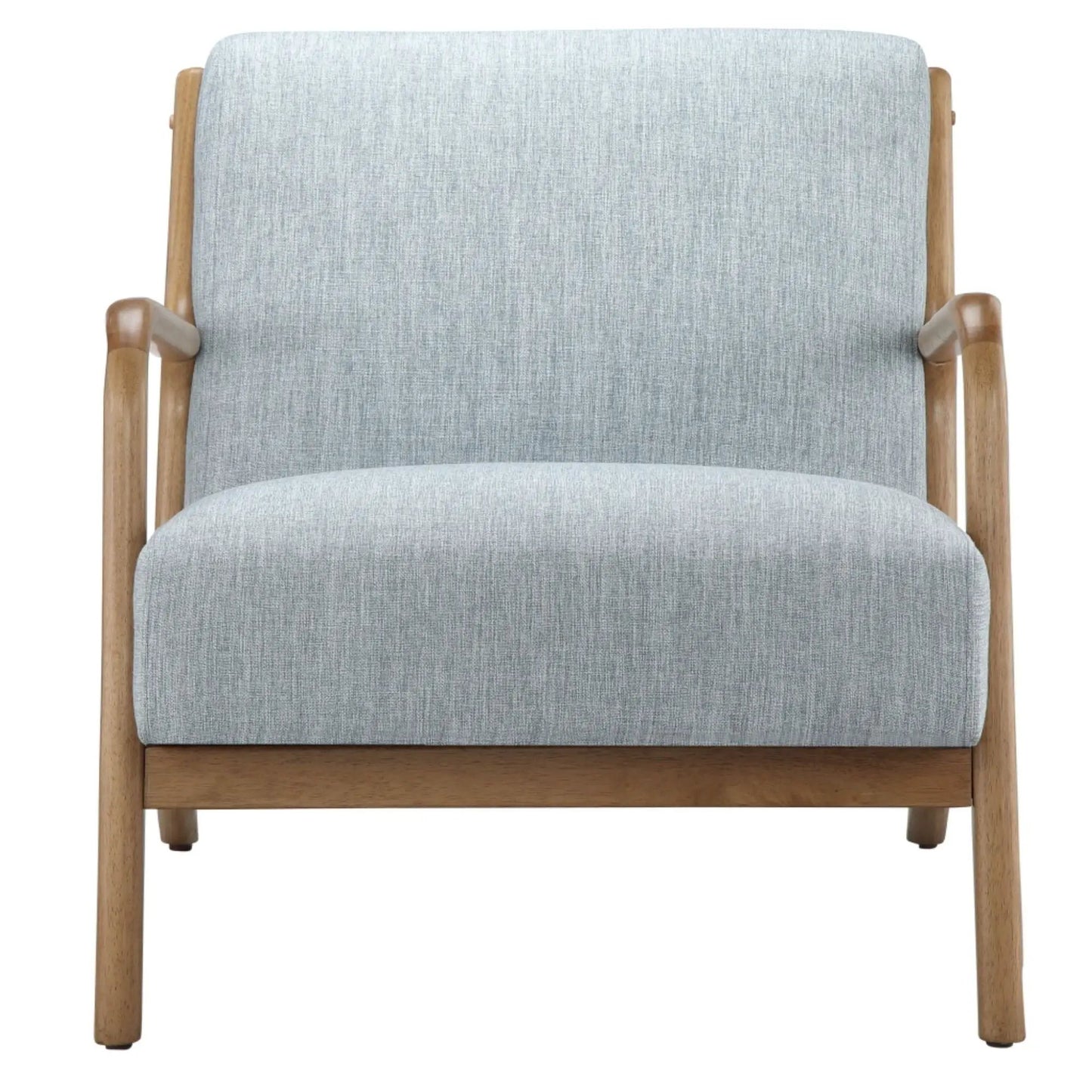 Mid-Century Style Lounge Chair With Upholstery