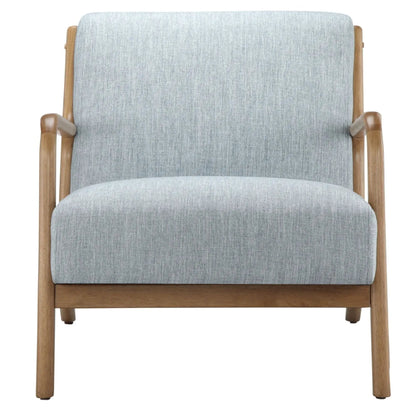 Mid-Century Style Lounge Chair With Upholstery