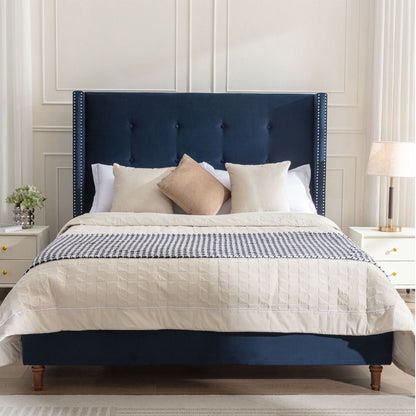 Peyton Upholstered Bed and a 54 Inch Headboard
