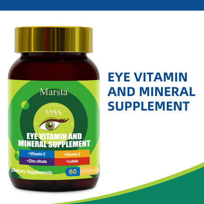 Perfecsy Eye Vitamin And Mineral Supplement bottle with green label and gold cap on Tampa Home & Garden Store