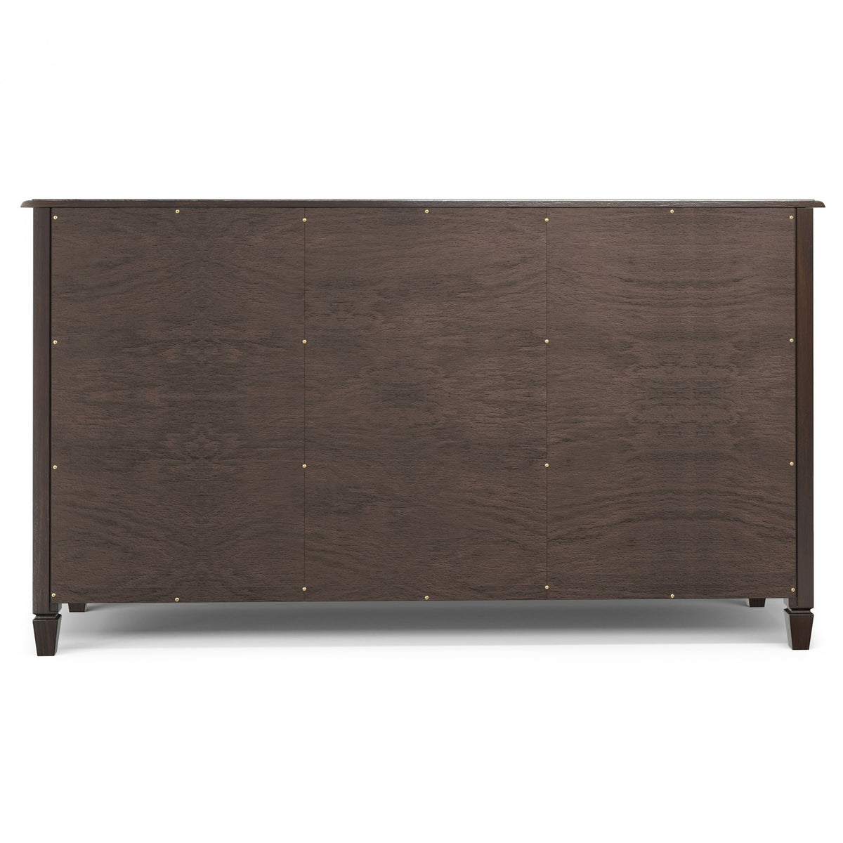 Traditional buffet cabinet in dark brown wood, tall display cabinet by HouseOfZazla on Tampa Home & Garden Store