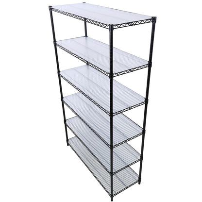 6 Tier NSF Metal Wire Shelving Unit for Storage