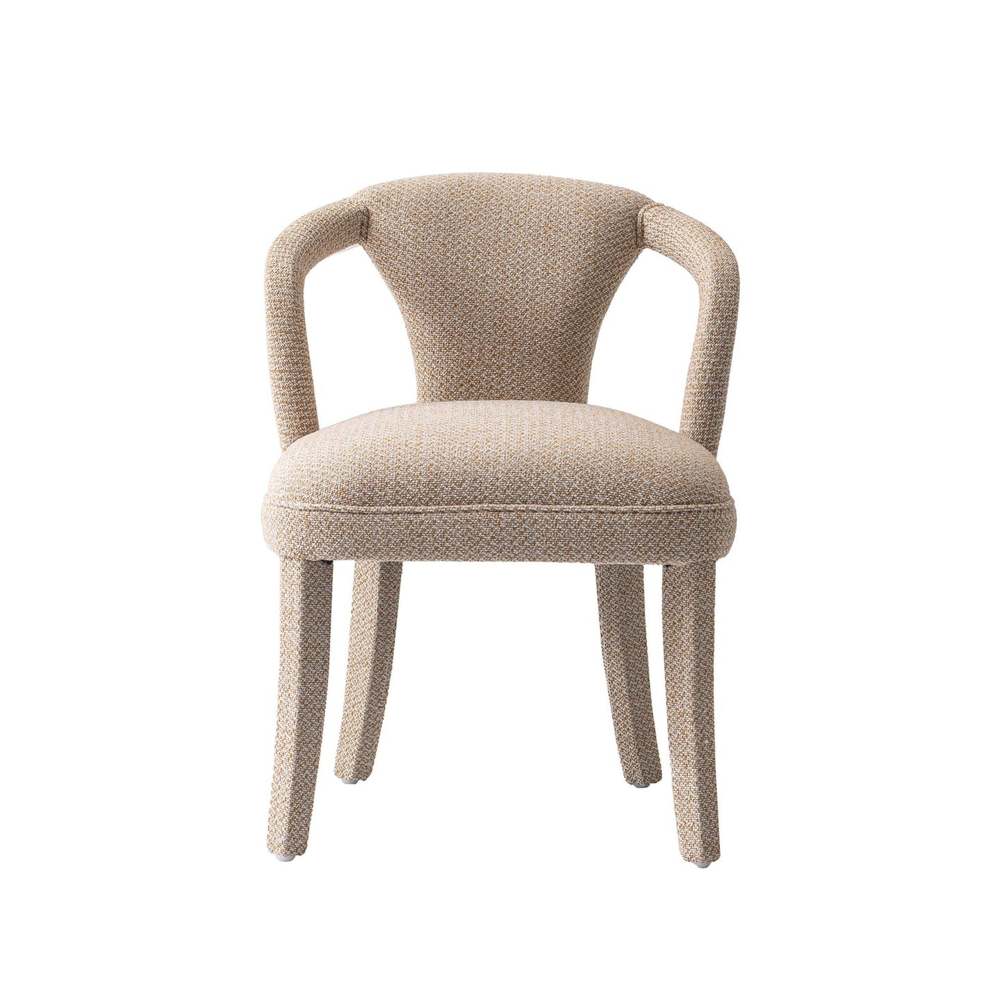Palmer Mid Century Modern Tweed Armchair