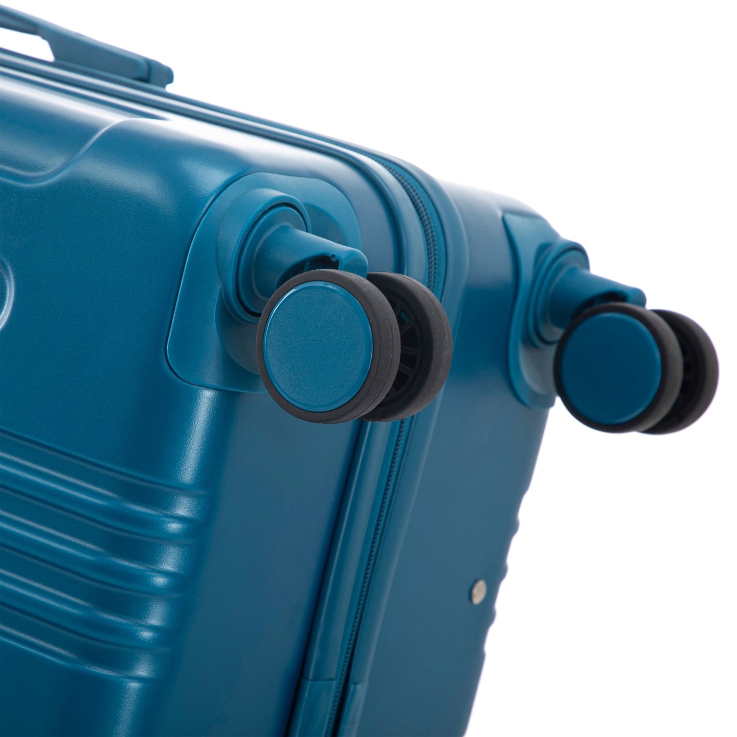 3-Piece ABS Spinner Wheel Luggage Set 20/24/28 in dark blue by HouseOfZazla on Tampa Home & Garden Store
