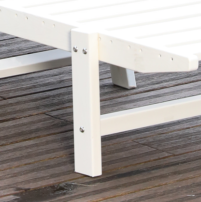 Durable HDPE Chaise Lounge Chair for Outdoor Use