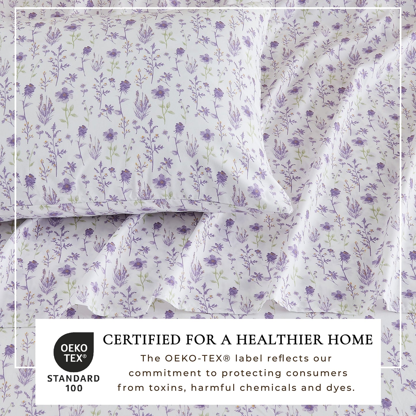Watercolor Floral Sheet Set and a Pillowcase