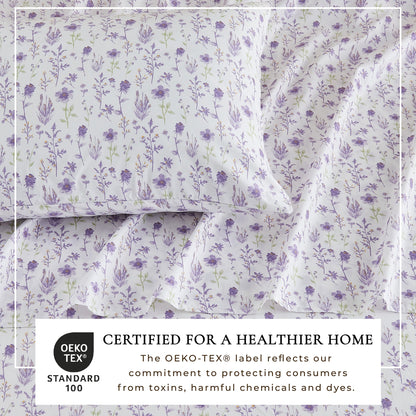 Watercolor Floral Sheet Set and a Pillowcase
