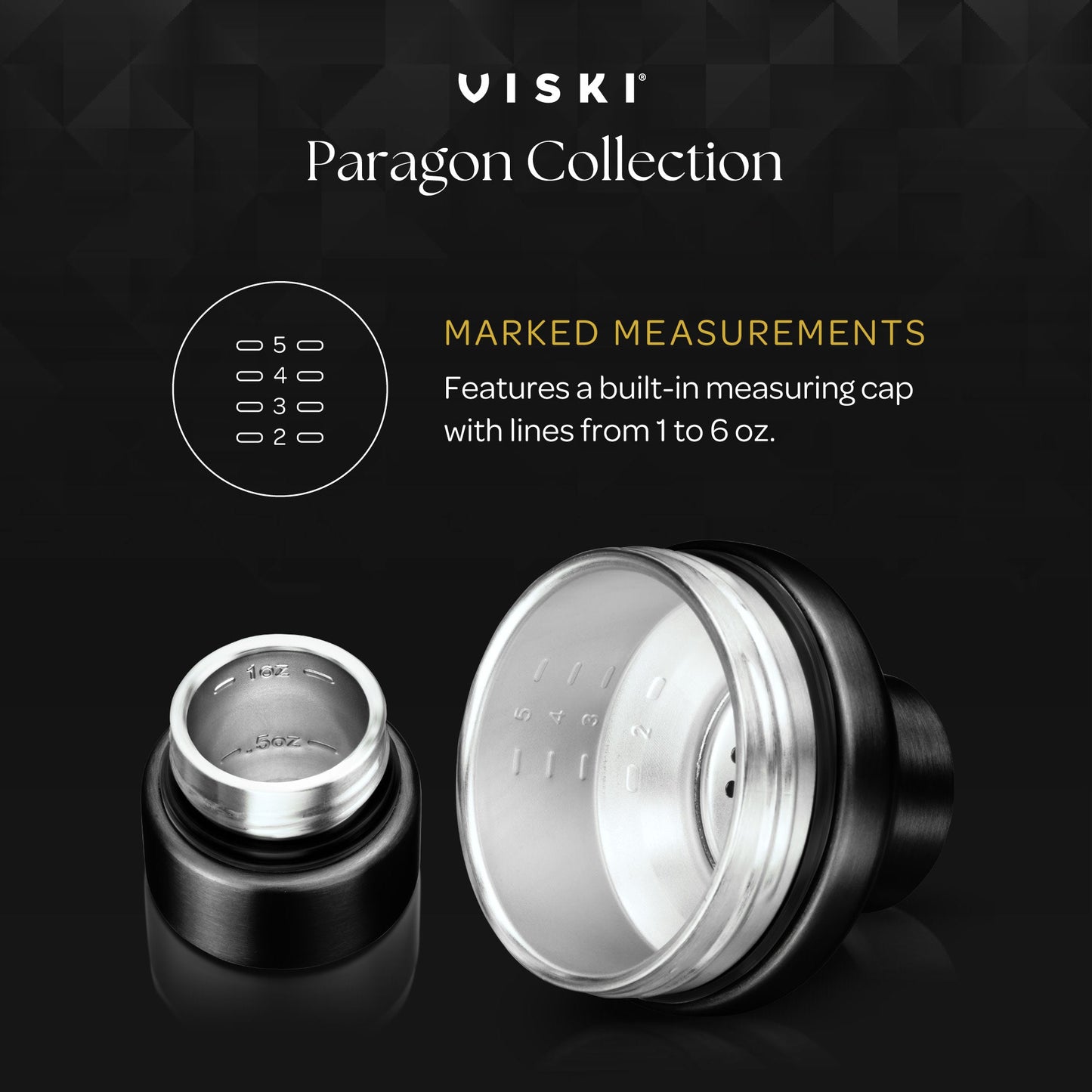 Paragon Stainless Steel Cocktail Shaker and Tin