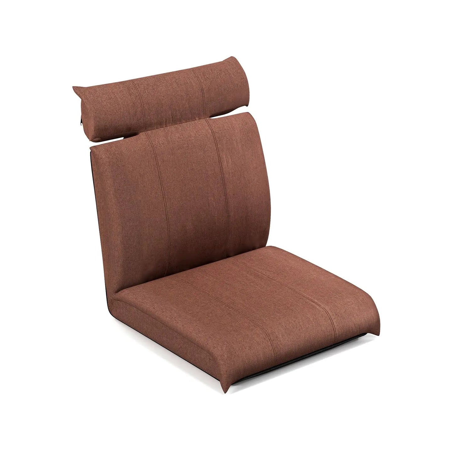 Folding Floor Chair with 14 Position Backrest