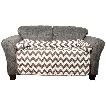 Chevron Reversible Quilted Pet Bed Chair Cover by DailySale, chevron pattern, assorted sizes on Tampa Home & Garden Store