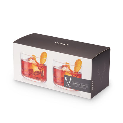 Raye Crystal Negroni Cocktail Glasses Set of 2
