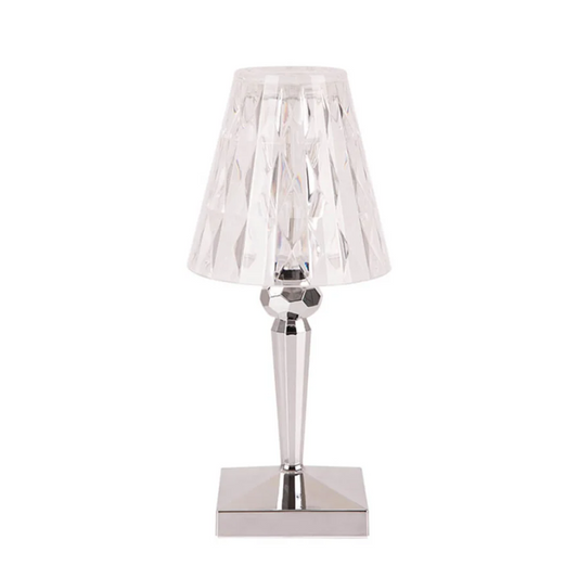Crystal Table Lamp Luxury Bedside Nightstand Glam Lighting Decor - Tampa Home & Garden Store