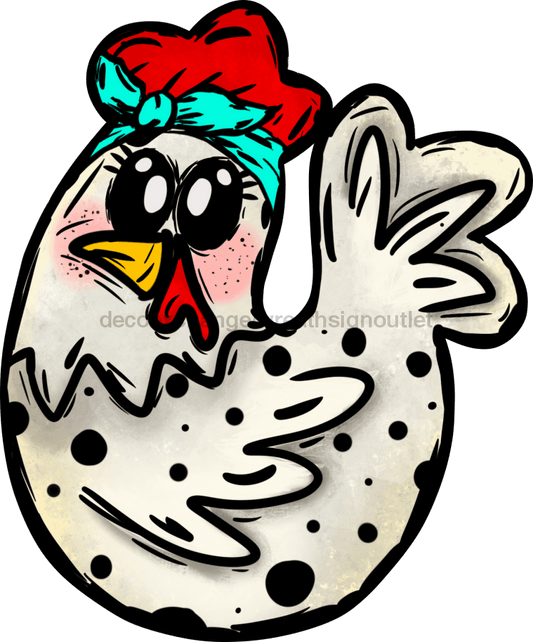 Panneau de poulet, cintre de porte Cluckin, panneau en bois, DECOE-W-0114, cintre de porte de 22 pouces