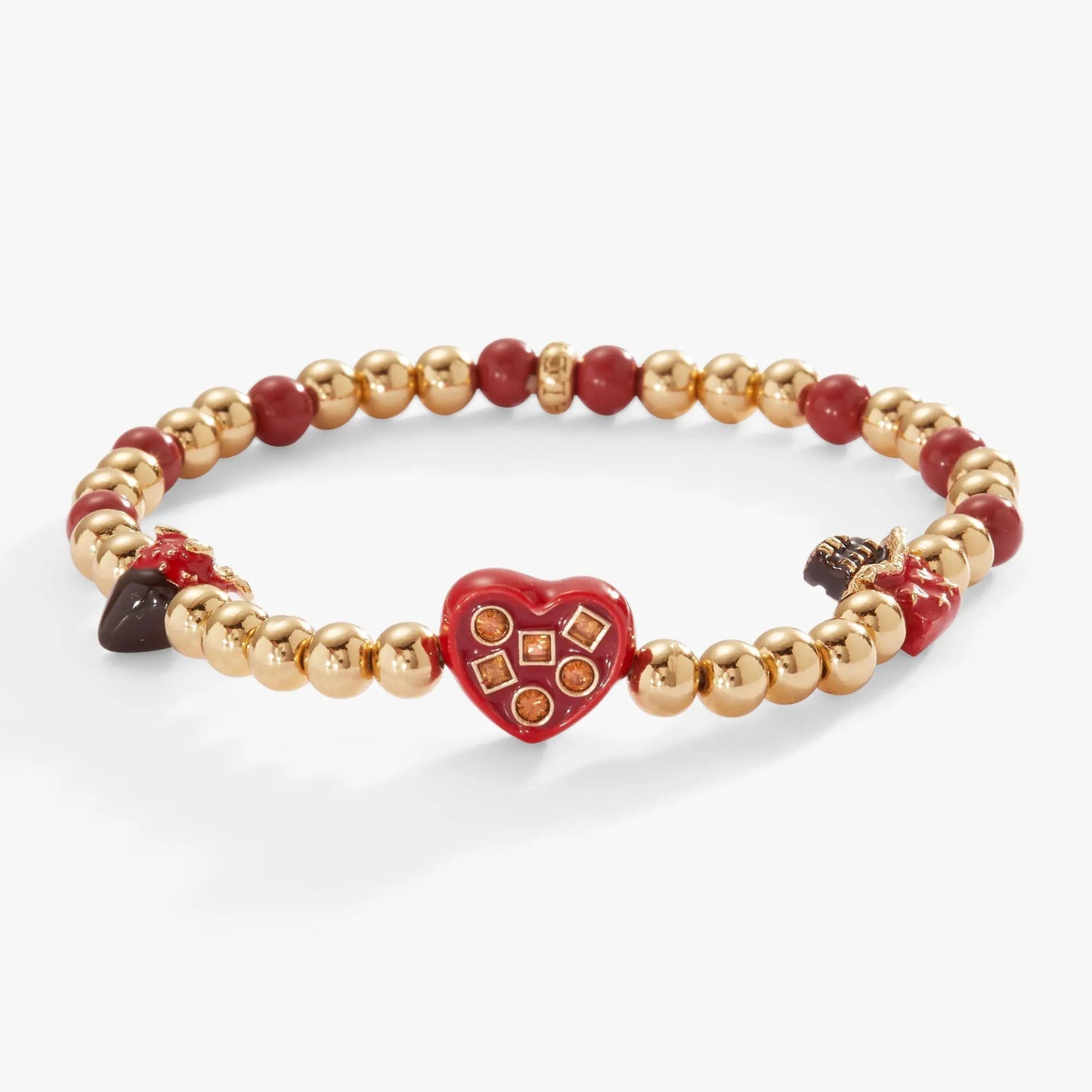 Chocolate Is My Love Language Stretch Bracelet