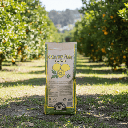 Fertilizante cítrico 6-3-3 (bolsa de 25 lb)