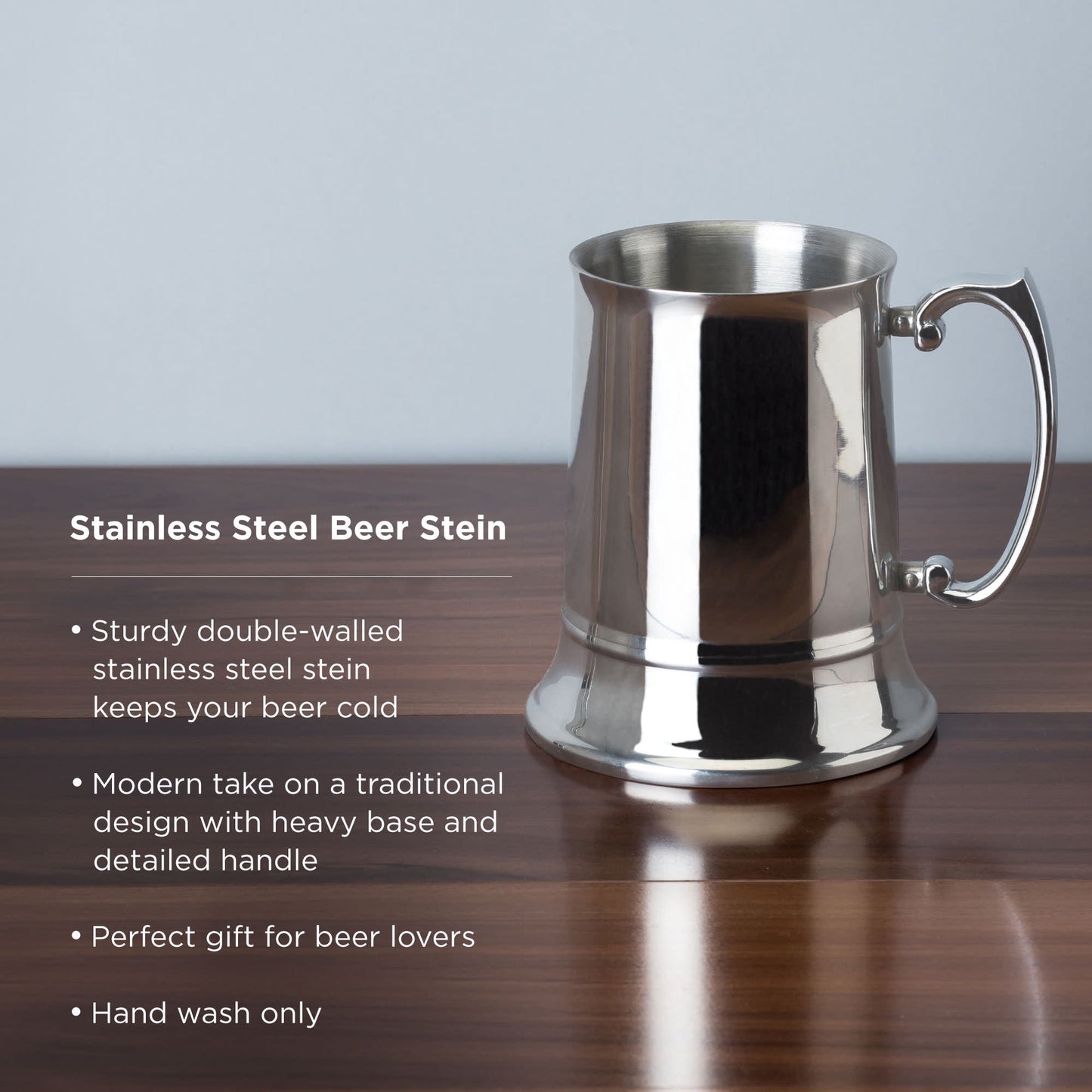 Premium Stainless Steel Tankard and Beer Stein