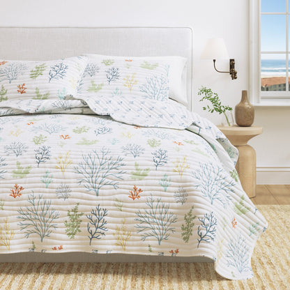 Coastal Microfiber Nautical and All Season Quilt