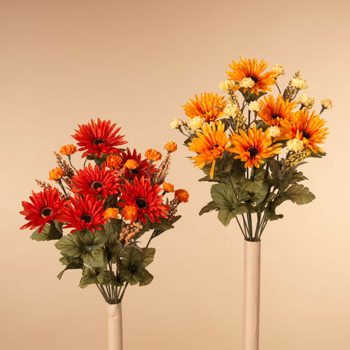Chrysanthème orange de 45 cm (18 pouces)