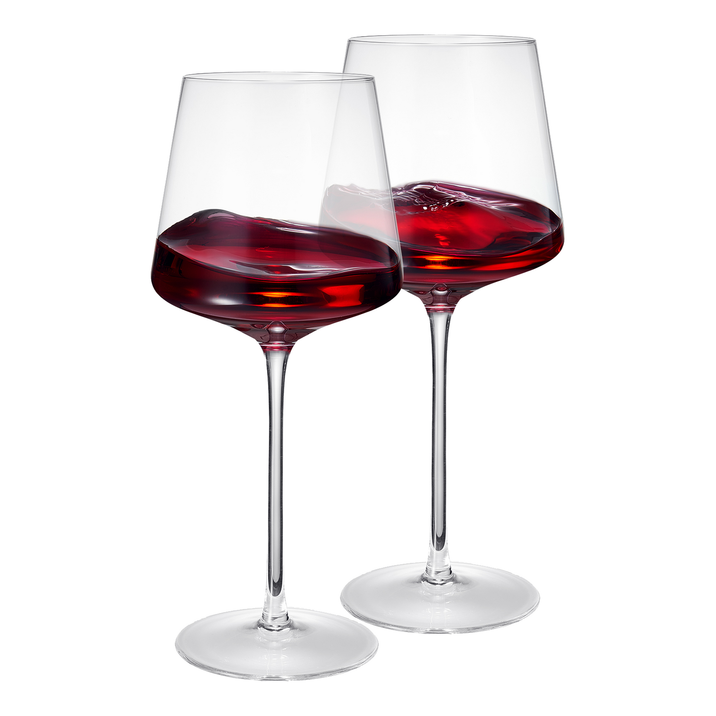 Classica Clear Stemmed Wine Glasses Set of 2