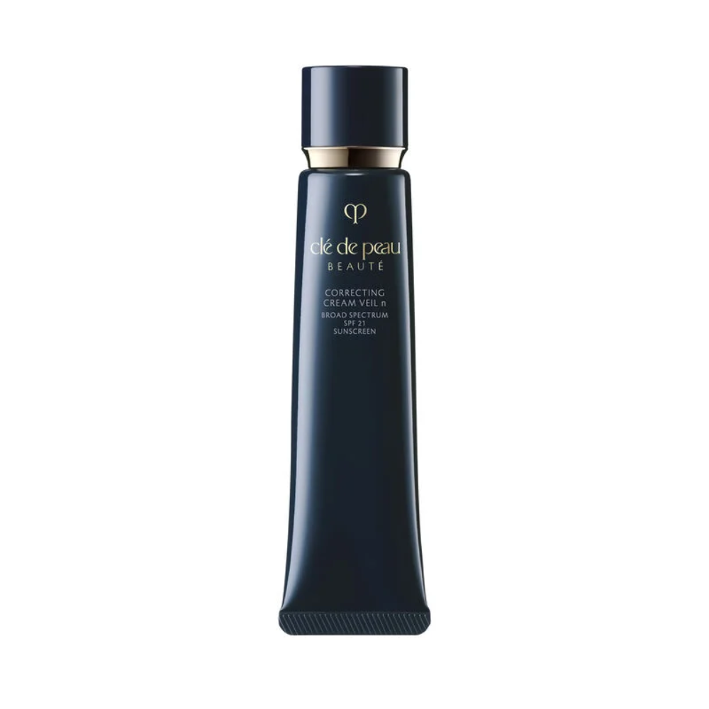 Clé de Peau Beauté Correcting Cream Veil SPF25 PA++ 37ml tube, dark navy with gold logo on Tampa Home & Garden Store