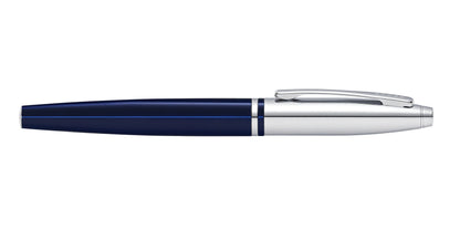 Calais™ Chrome & Blue Lacquer Stainless Steel Medium Nib Fountain Pen by A.T. Cross on Tampa Home & Garden Store