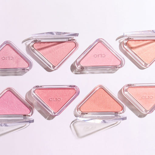 CLIO Essential Blush Tap 3g triangle blushes, pink shades, 8 pcs on Tampa Home & Garden Store