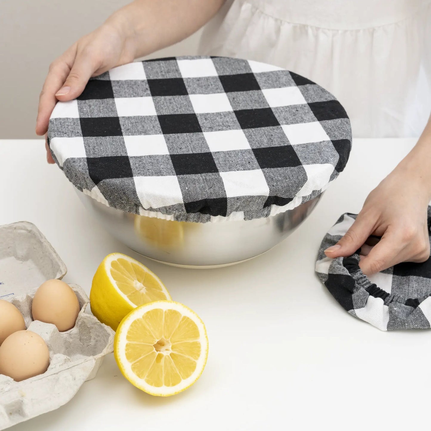 Cloth Bowl Covers and Linen Reusable Food Covers