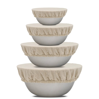 Cloth Bowl Covers and Linen Reusable Food Covers