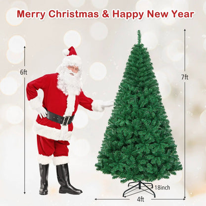 Artificial PVC Christmas Tree with Metal Stand