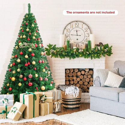 Artificial PVC Christmas Tree with Metal Stand