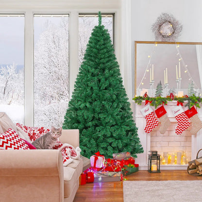 Artificial PVC Christmas Tree with Metal Stand