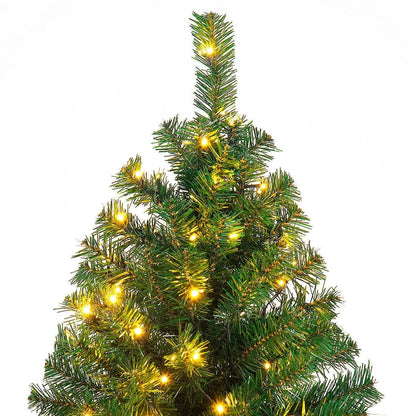 9 ft DirectDeals pre-lit PVC artificial Christmas tree with 700 LED lights warm white on Tampa Home & Garden Store