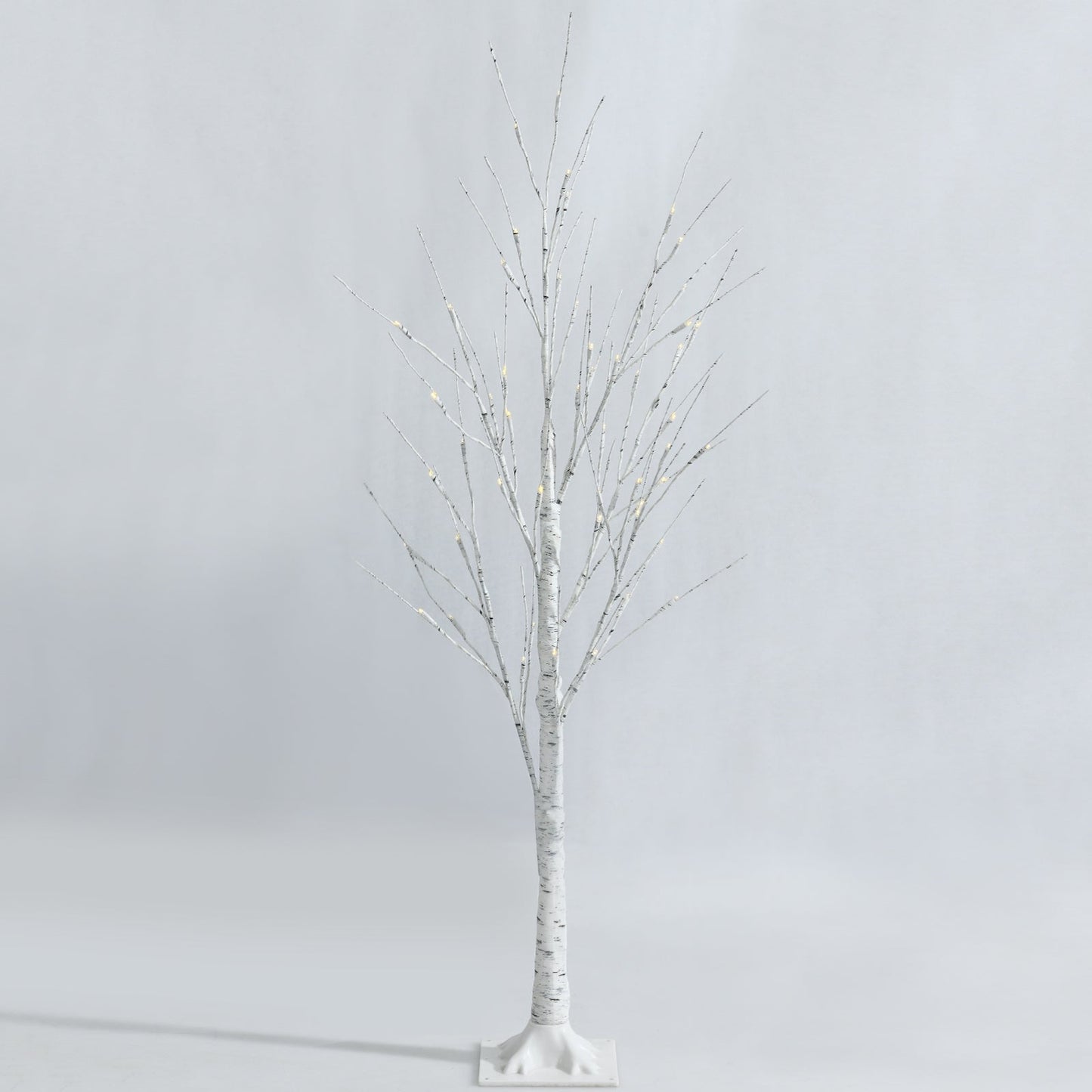 Pre-lit white birch twig tree with LED lights, DirectDeals artificial tree on Tampa Home & Garden Store