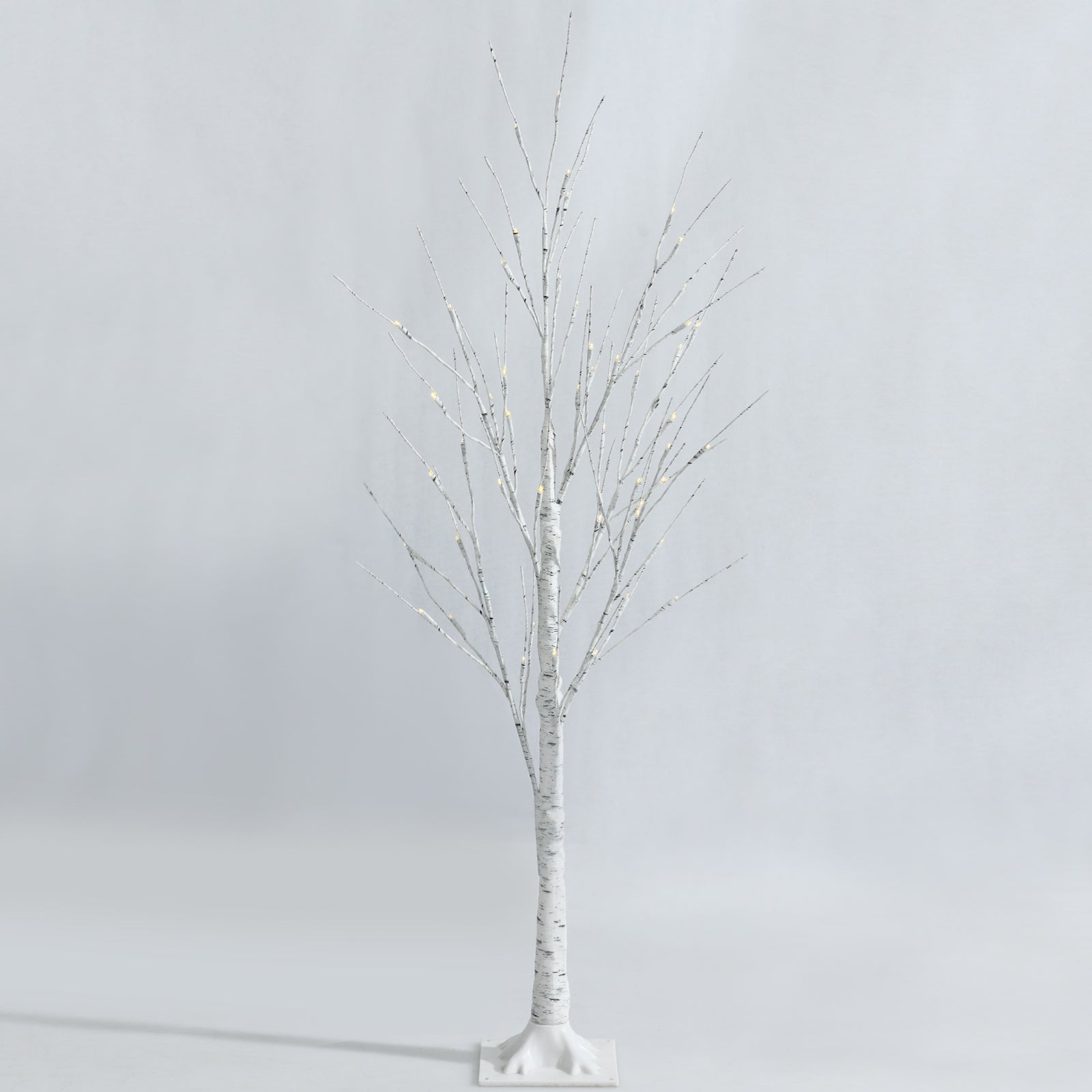 Pre-lit white birch twig tree with LED lights, DirectDeals artificial tree on Tampa Home & Garden Store