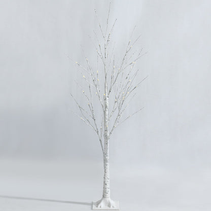 Pre-lit white birch twig tree with LED lights, DirectDeals artificial tree on Tampa Home & Garden Store