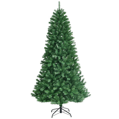 Artificial hinged Christmas tree, green, remote-controlled color-changing LEDs, DirectDeals on Tampa Home & Garden Store