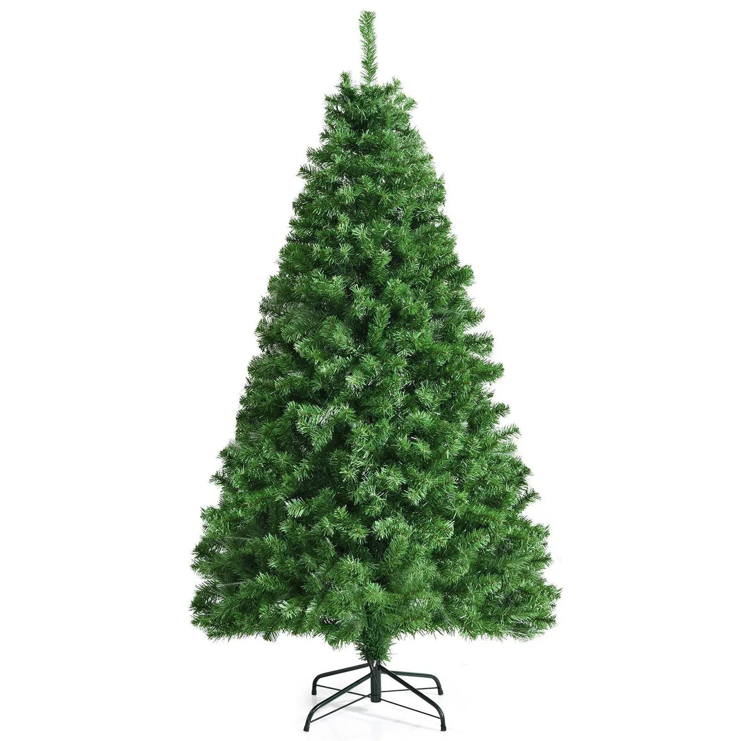 6-Foot Pre-lit Fiber Optic Christmas Tree
