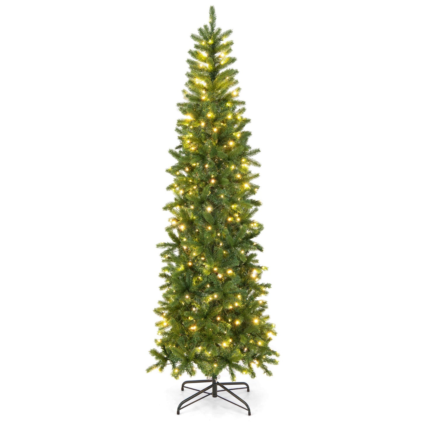 7.5 ft pre-lit artificial Christmas tree with warm white and multicolor LEDs DirectDeals on Tampa Home & Garden Store