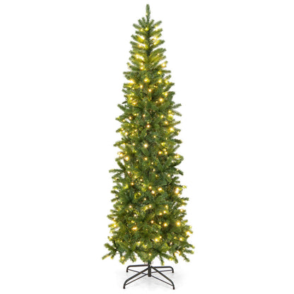 7.5 ft pre-lit artificial Christmas tree with warm white and multicolor LEDs DirectDeals on Tampa Home & Garden Store
