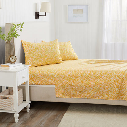 Watercolor Floral Sheet Set and a Pillowcase