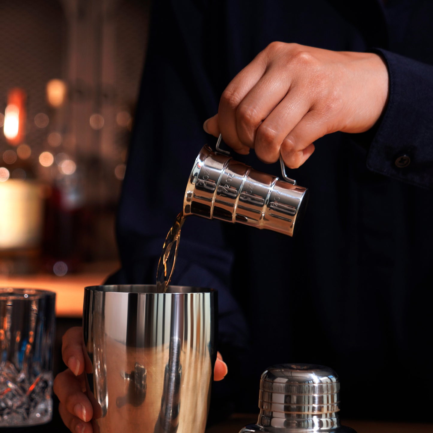 Harrison Stainless Steel Cocktail Jigger