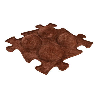 Royal Sensory Playmat Set brown interlocking puzzle mats by TINNITOTS on Tampa Home & Garden Store