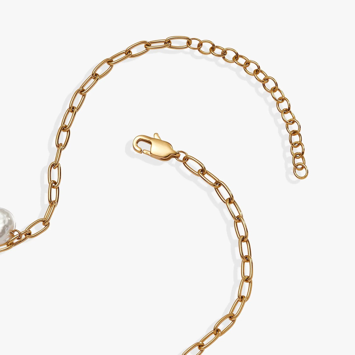 Coin Pearl Necklace With Freshwater Pearls