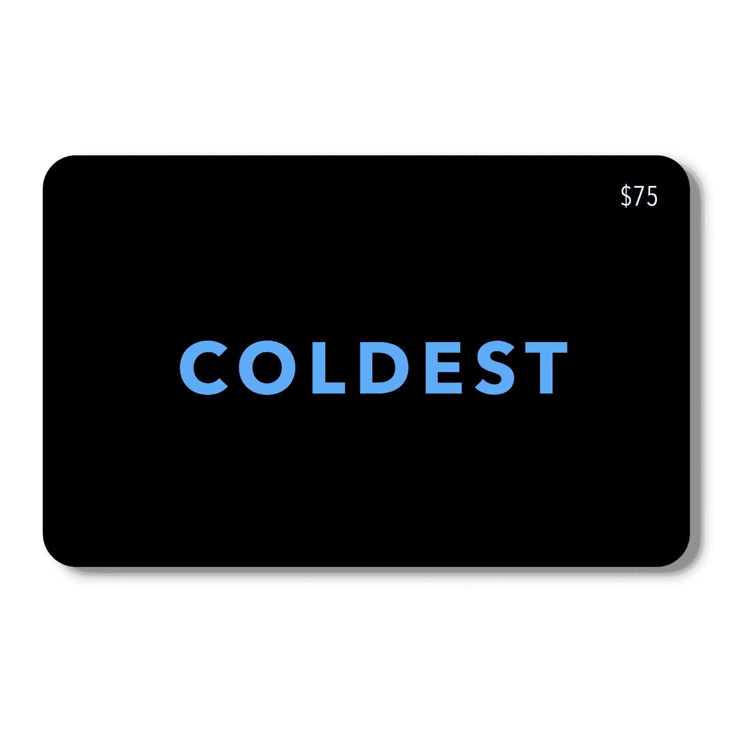 Tarjeta de regalo electrónica de COLDEST
