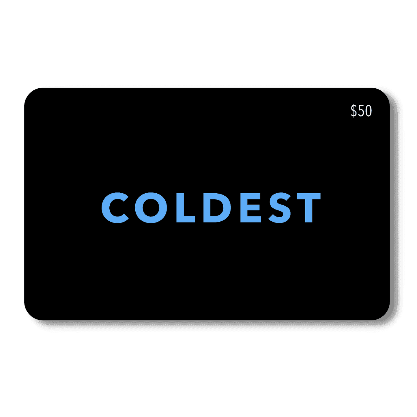 Tarjeta de regalo electrónica de COLDEST