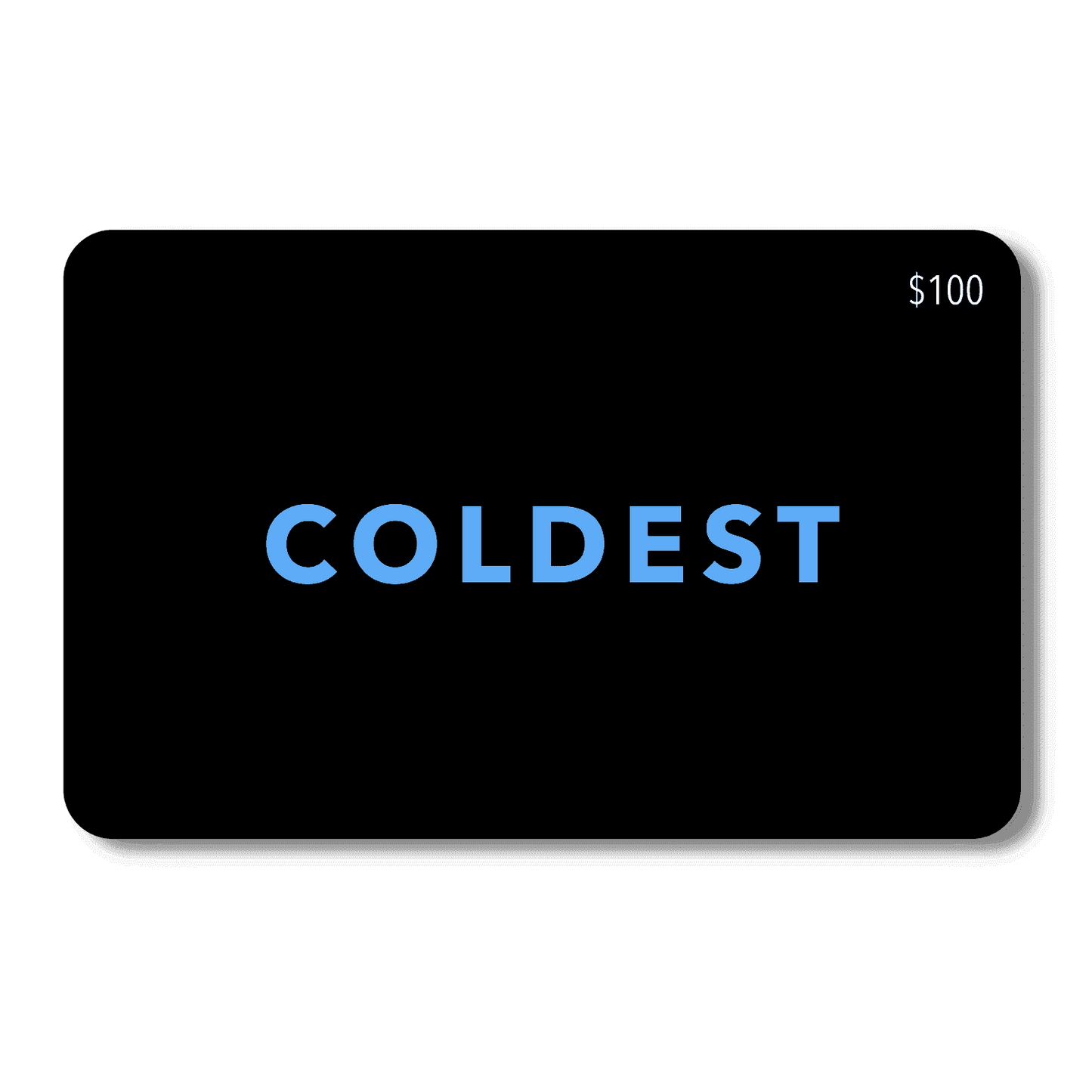 Tarjeta de regalo electrónica de COLDEST
