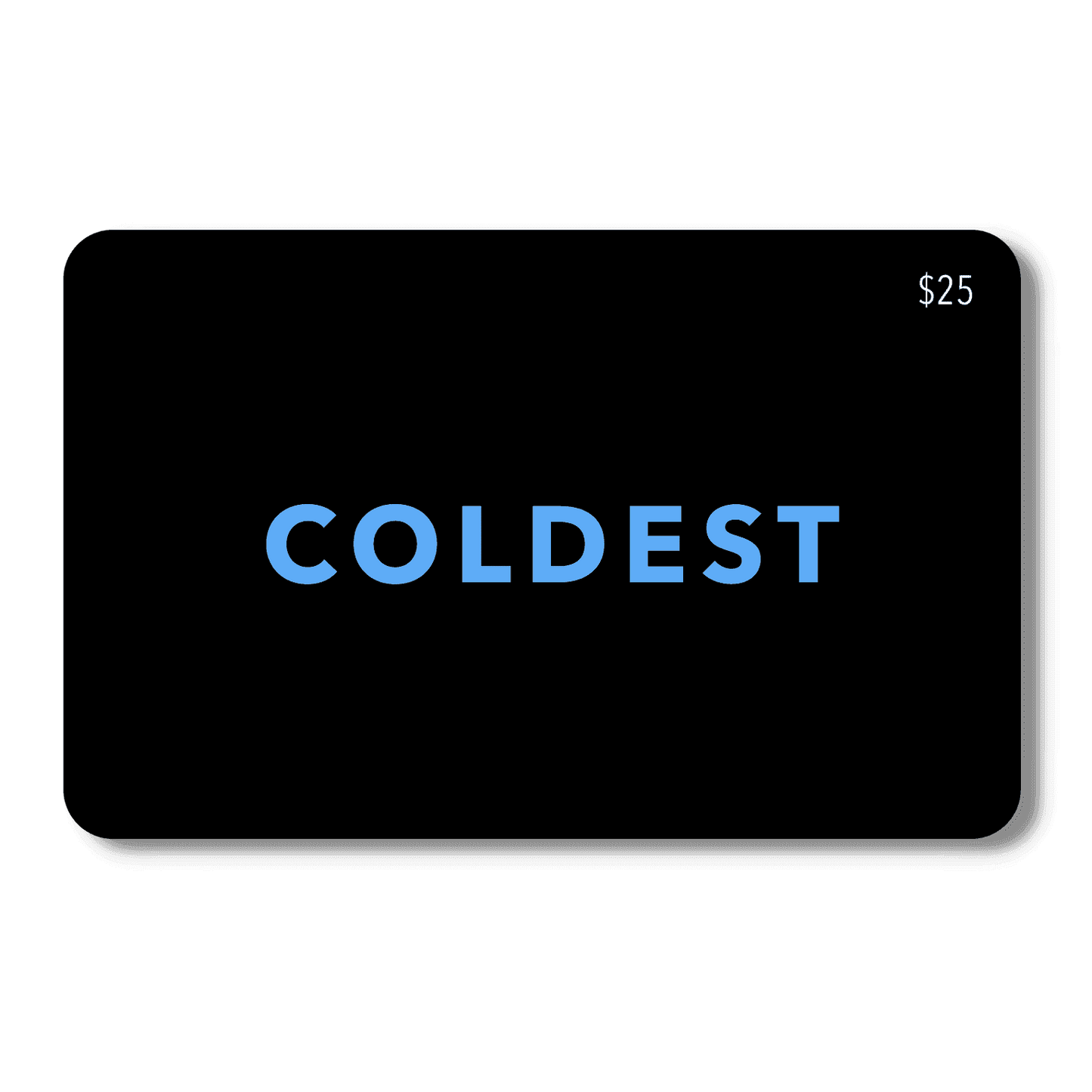 Tarjeta de regalo electrónica de COLDEST