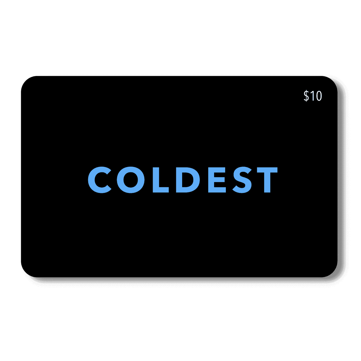 Tarjeta de regalo electrónica de COLDEST