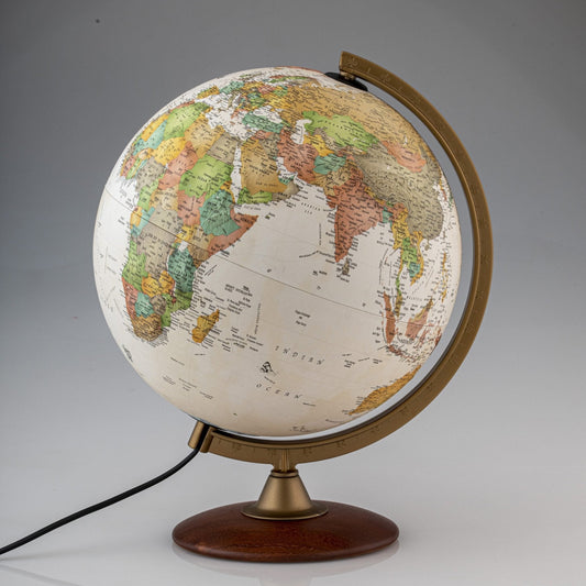 Colombo Raised Relief Globe - Tampa Home & Garden Store