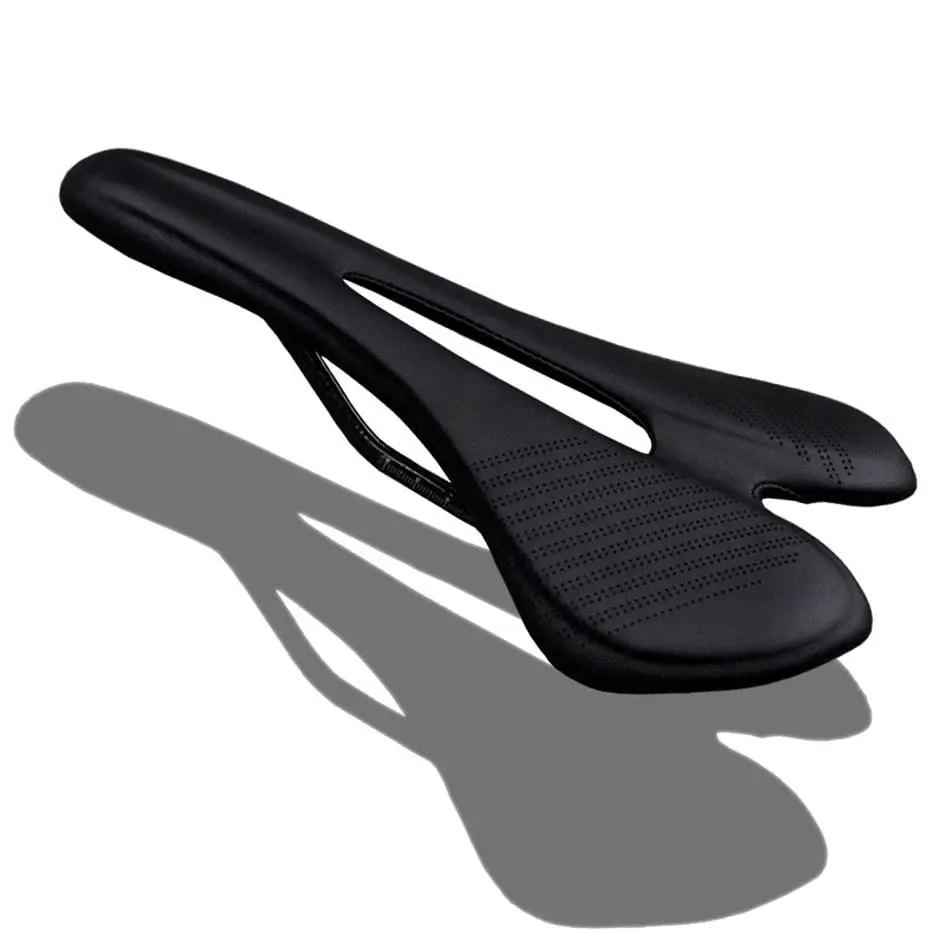 Comfort Wide Carbon Fiber Bike Seat with Rail